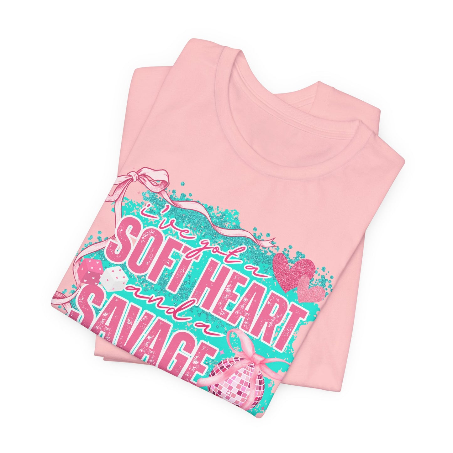 Savage Mouth Graphic Tee - Soft Hearted Apparel, Unisex T-Shirt, Trendy Casual Wear, Fun Gift for Friends, Statement Top