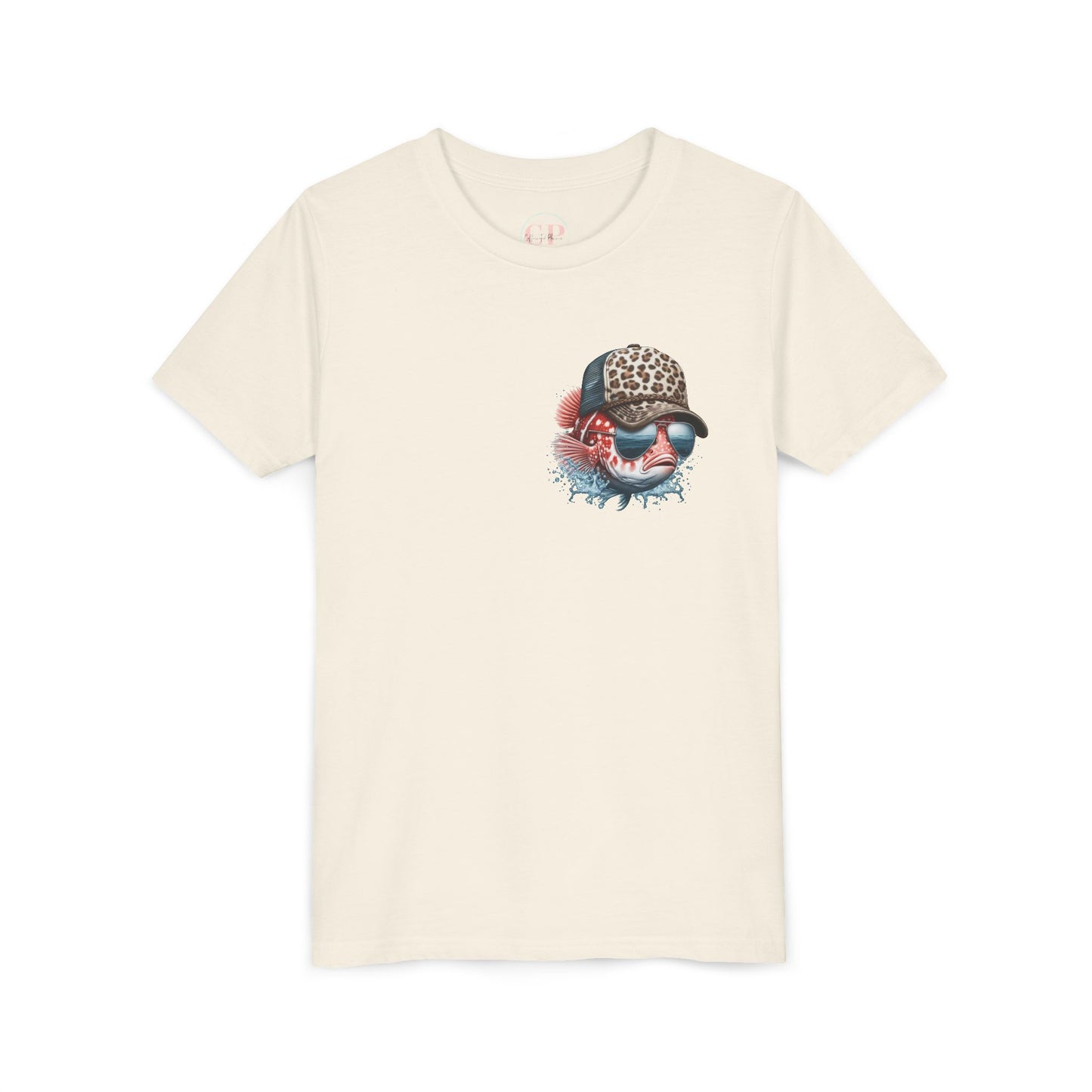 Kids Fishing Tee - CaffeinatedPlanner Family Exclusive Design: 'Bait Babe'