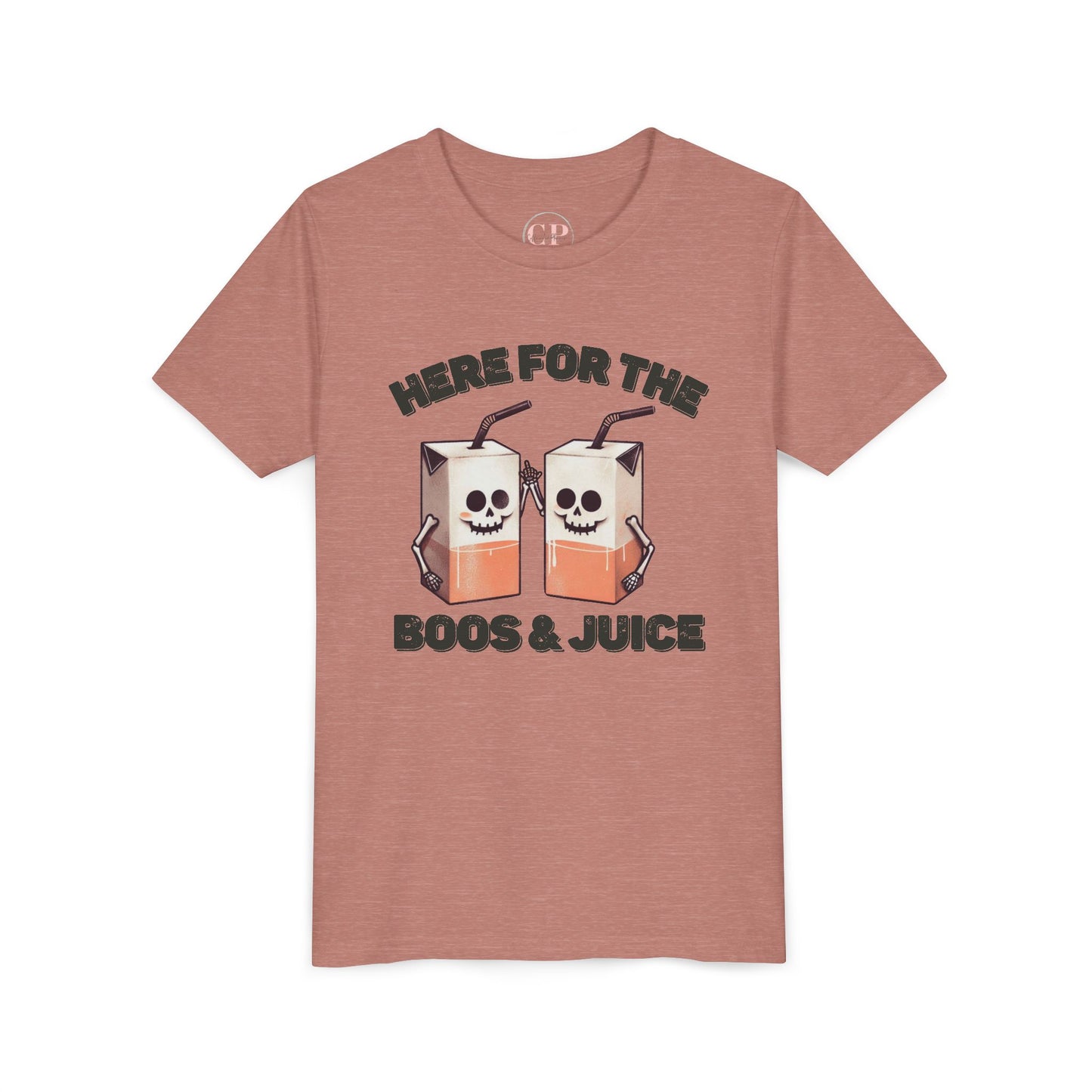 Kids Halloween T-Shirt - Here for the Boos & Juice *Unisex tshirt*