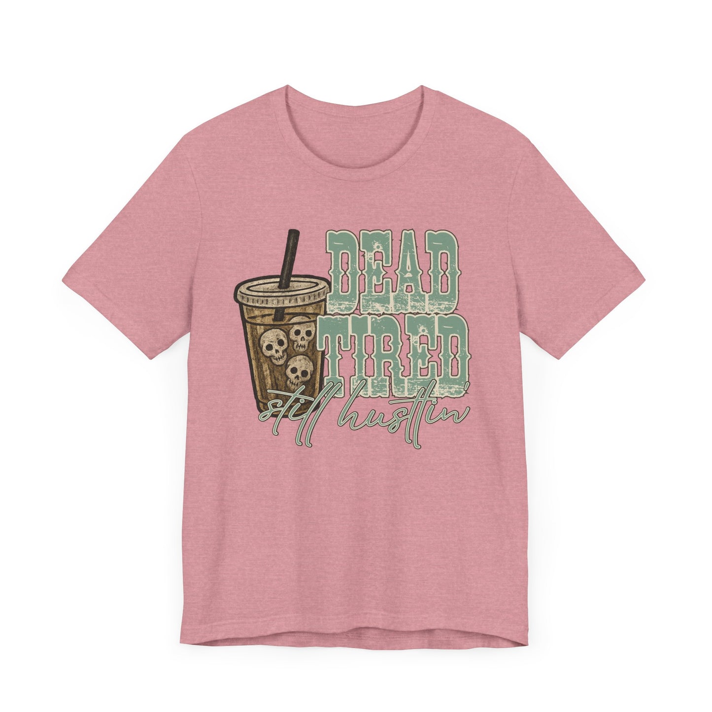 Skeleton Head Iced Coffee Unisex Tee