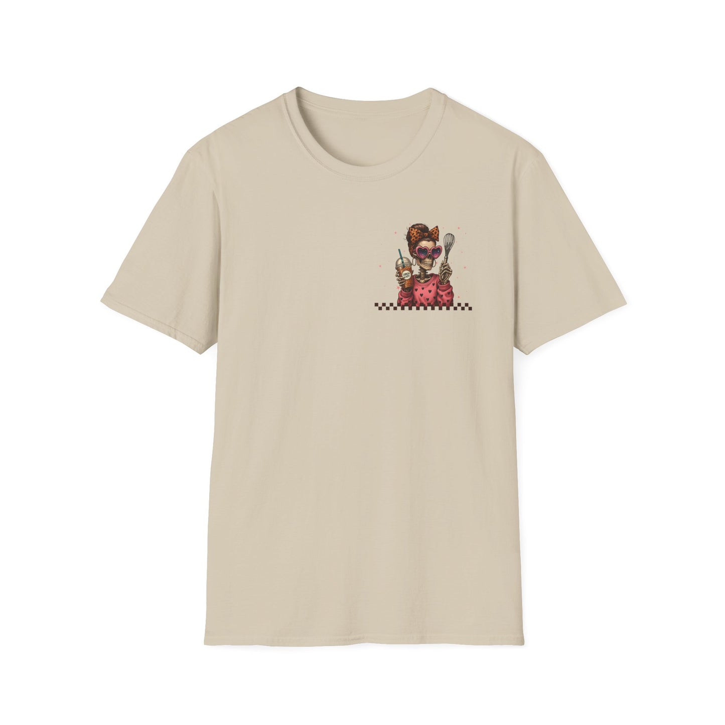 Lunch Lady Unisex T-Shirt - Running on Iced Coffee & School Lunch Schedules