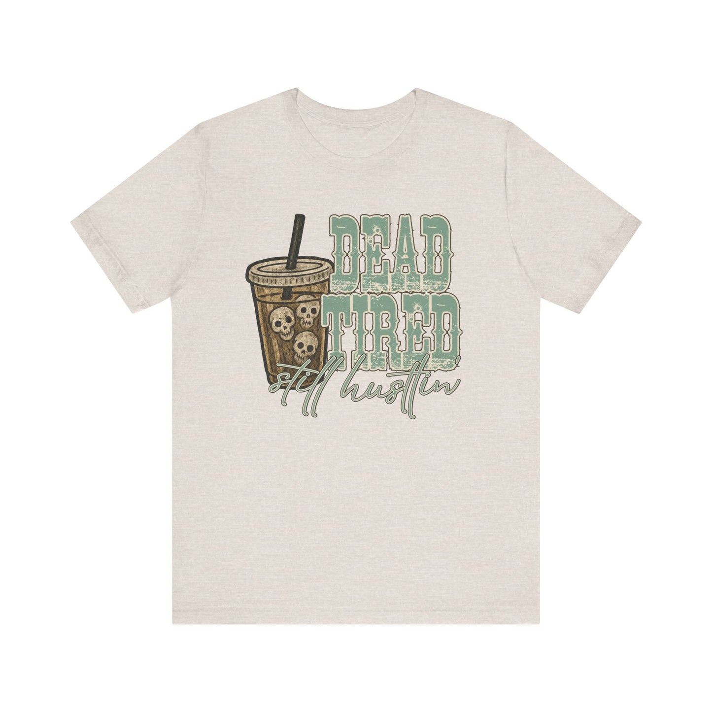 Skeleton Head Iced Coffee Unisex Tee