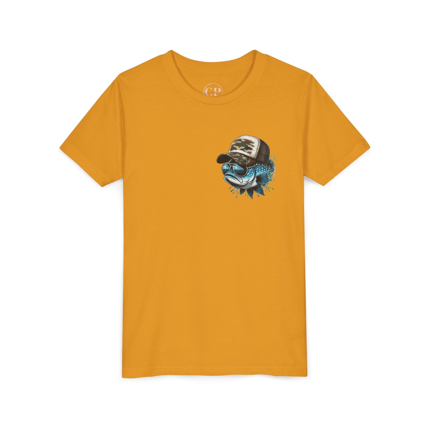 Kids Fishing Tee - CaffeinatedPlanner Family Exclusive Design: 'Bait Boss'