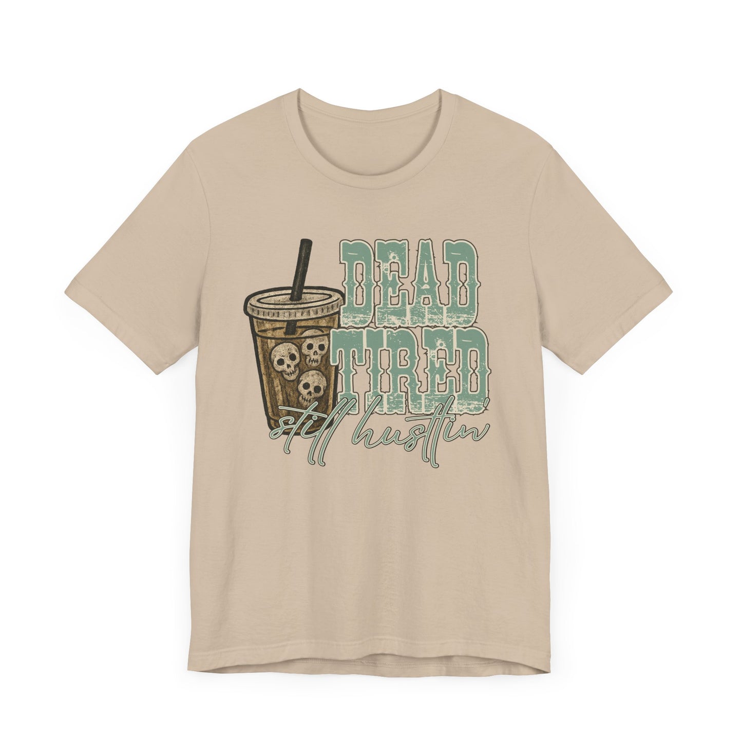 Skeleton Head Iced Coffee Unisex Tee
