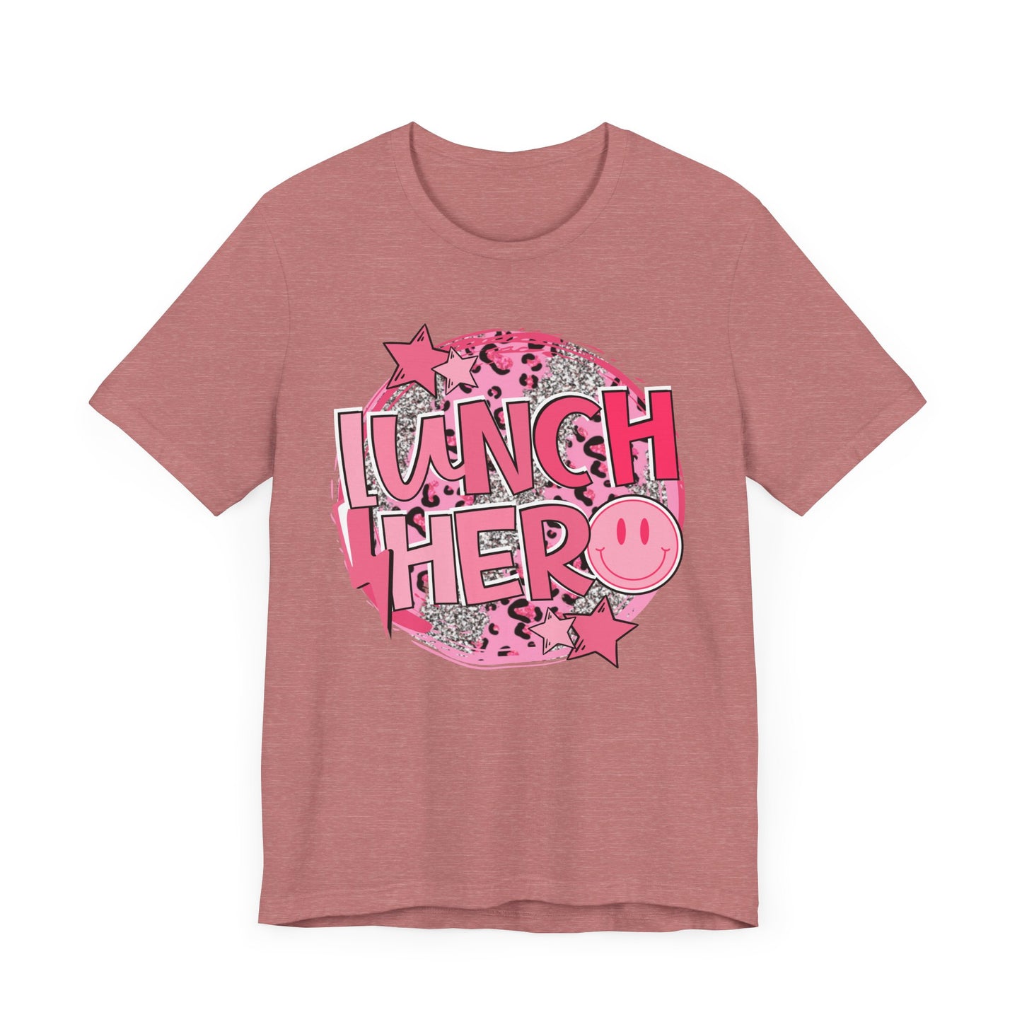 Lunch Hero Unisex Tee - Cafeteria Staff Shirt * Front Design Only
