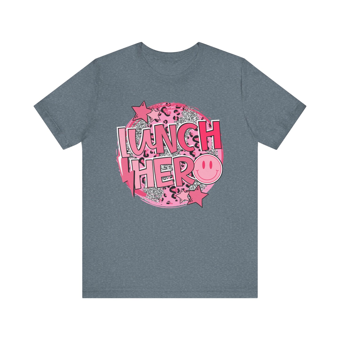 Lunch Hero Unisex Tee - Cafeteria Staff Shirt * Front Design Only
