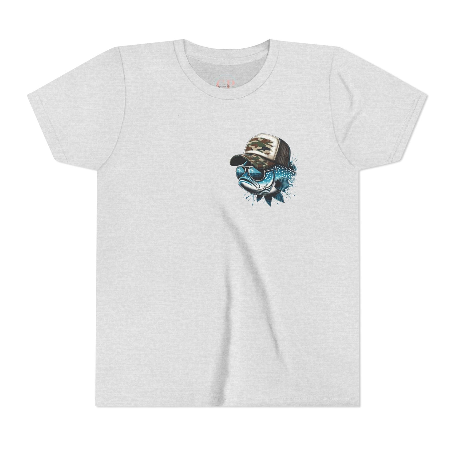 Kids Fishing Tee - CaffeinatedPlanner Family Exclusive Design: 'Bait Boss'