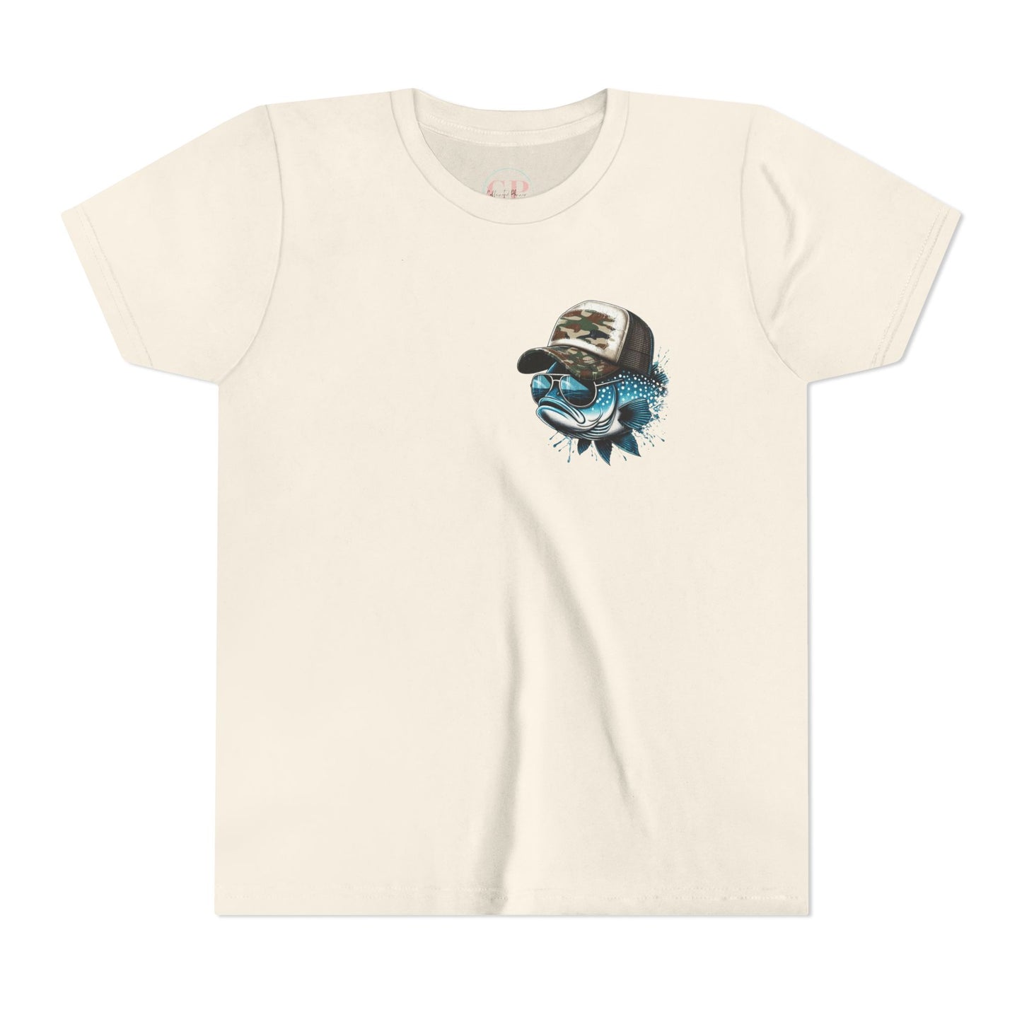 Kids Fishing Tee - CaffeinatedPlanner Family Exclusive Design: 'Bait Boss'