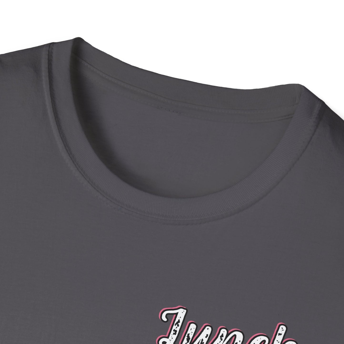 Lunch Lady Checkered Spades T-Shirt * Front and Back Design