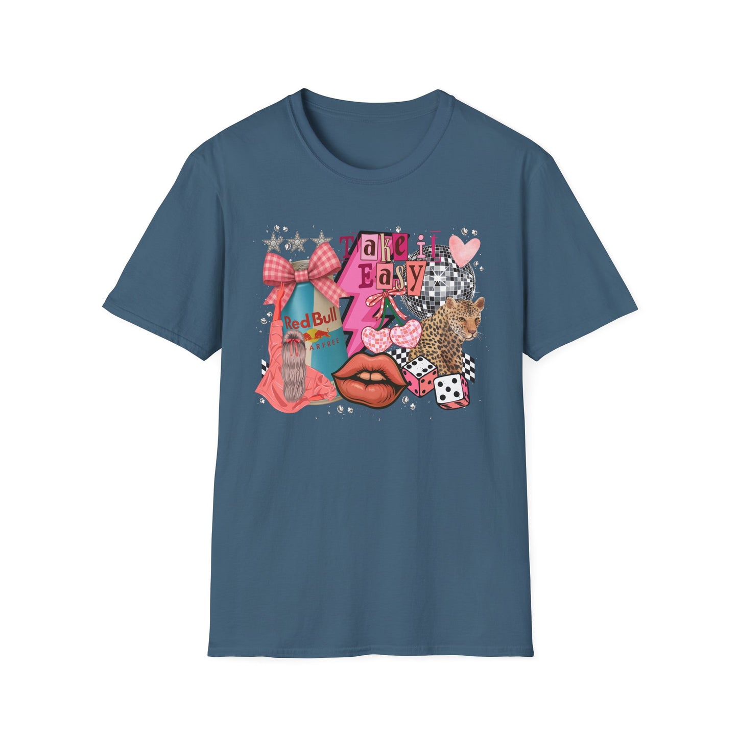 Sugar Free Red Bull Collage Unisex T-Shirt