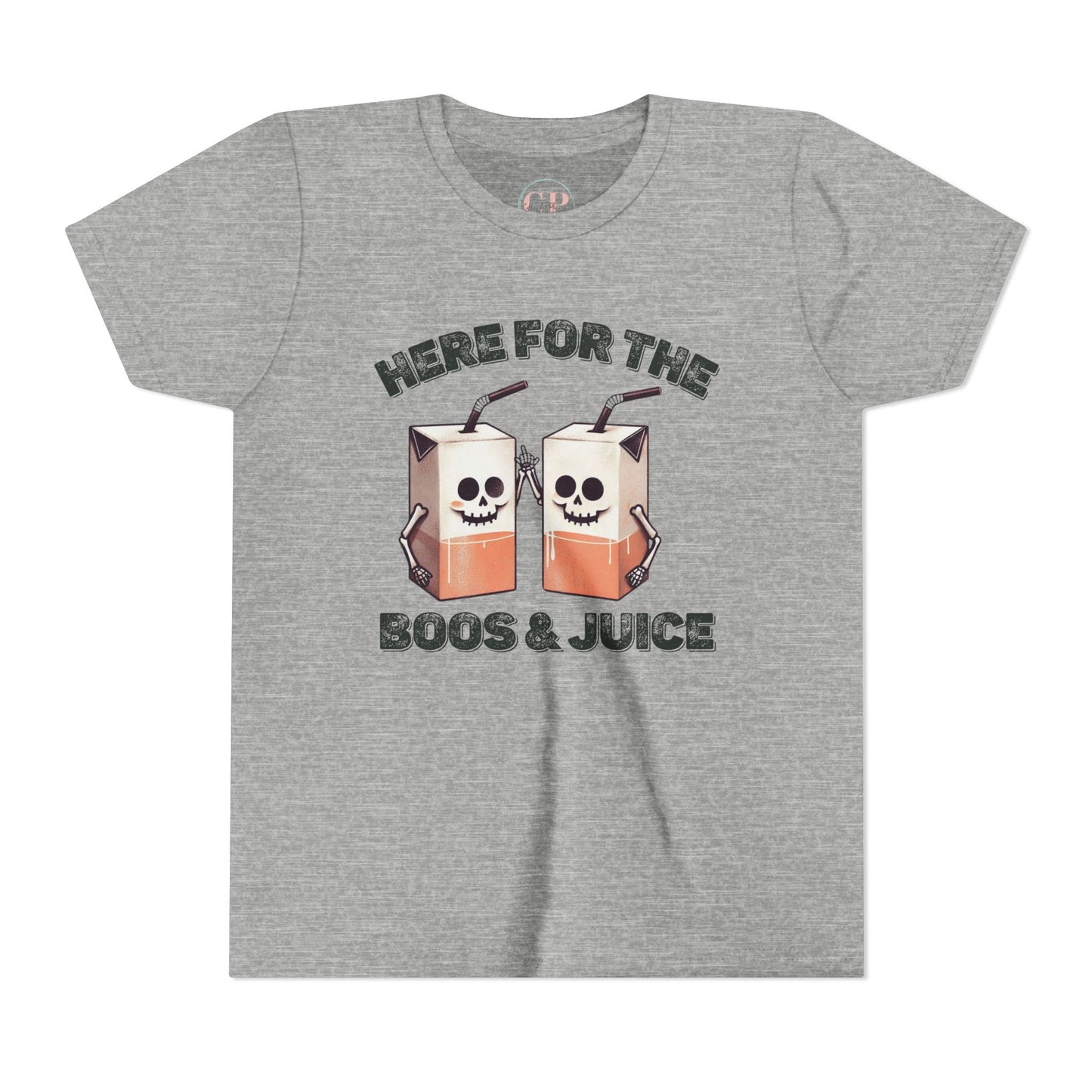 Kids Halloween T-Shirt - Here for the Boos & Juice *Unisex tshirt*