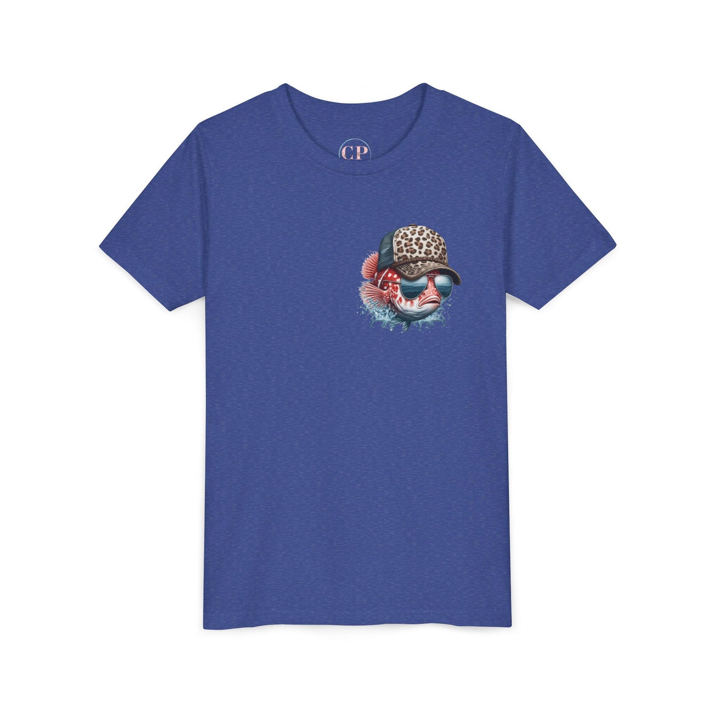 Kids Fishing Tee - CaffeinatedPlanner Family Exclusive Design: 'Bait Babe'