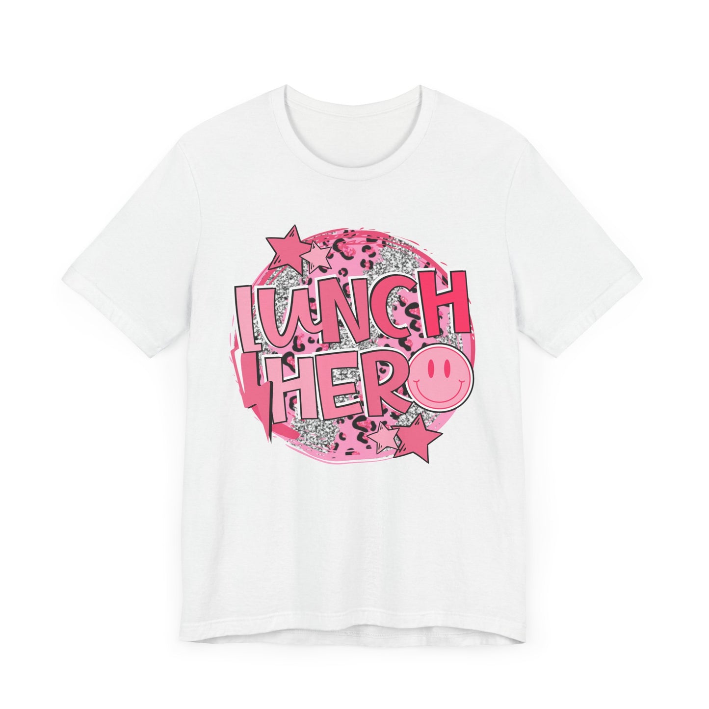 Lunch Hero Unisex Tee - Cafeteria Staff Shirt * Front Design Only