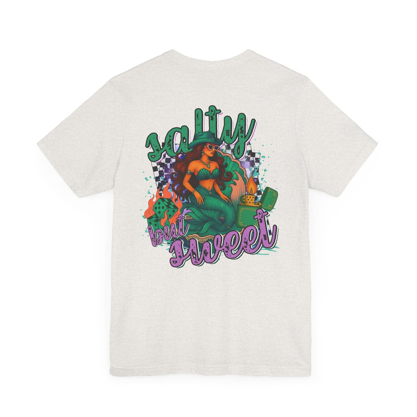 Short Sleeve Tee - Western Mermaid Baddie Design