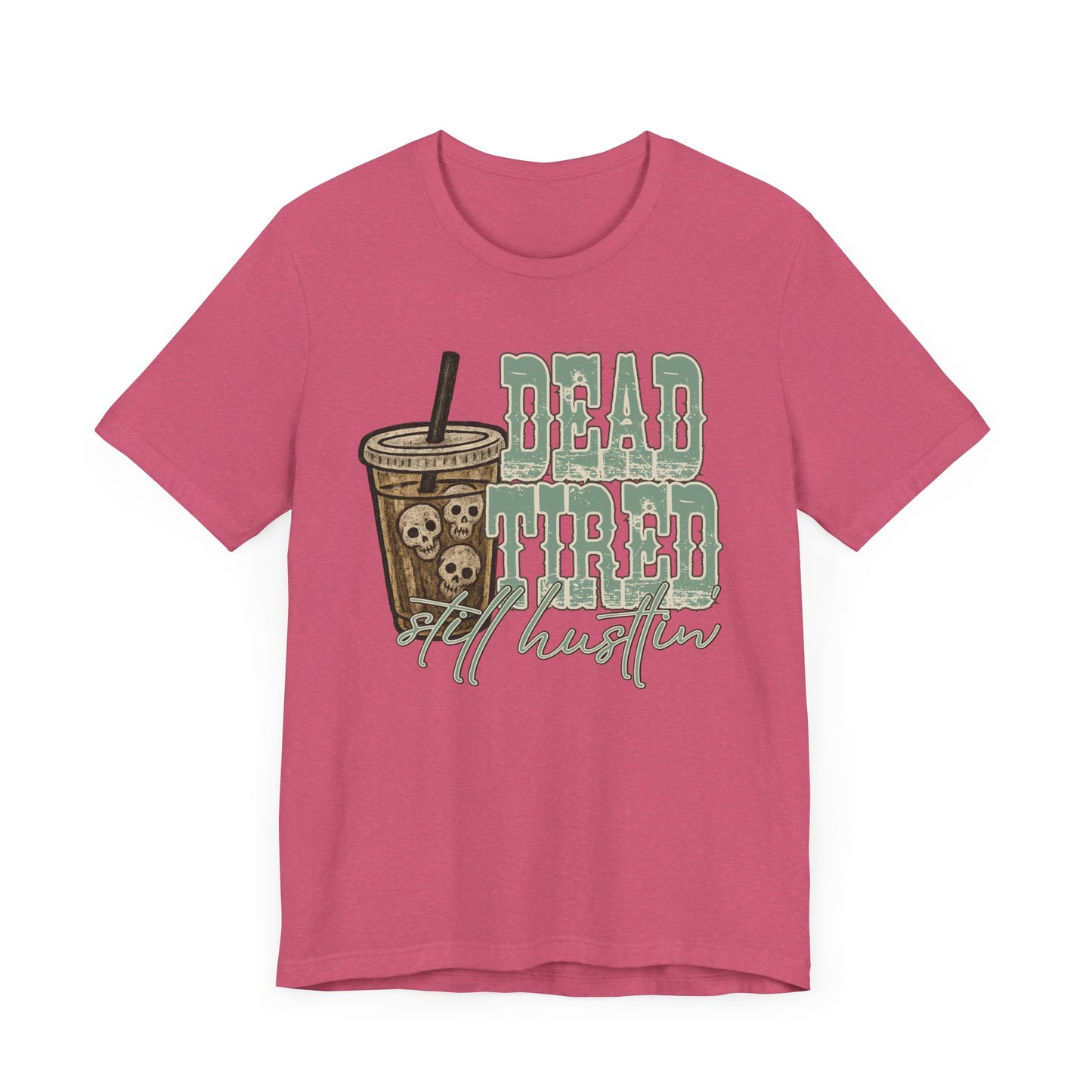 Skeleton Head Iced Coffee Unisex Tee