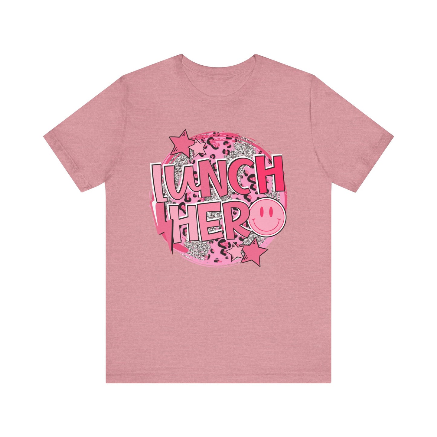 Lunch Hero Unisex Tee - Cafeteria Staff Shirt * Front Design Only