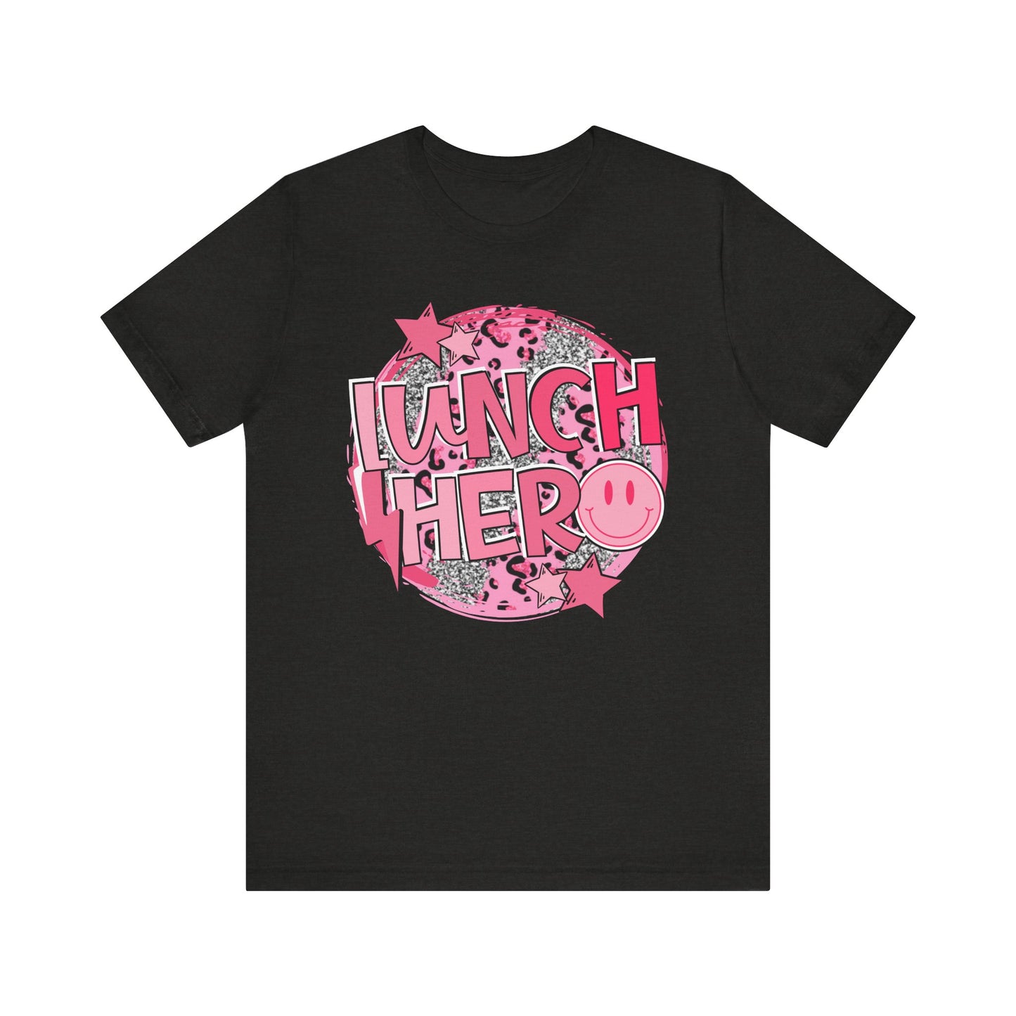 Lunch Hero Unisex Tee - Cafeteria Staff Shirt * Front Design Only