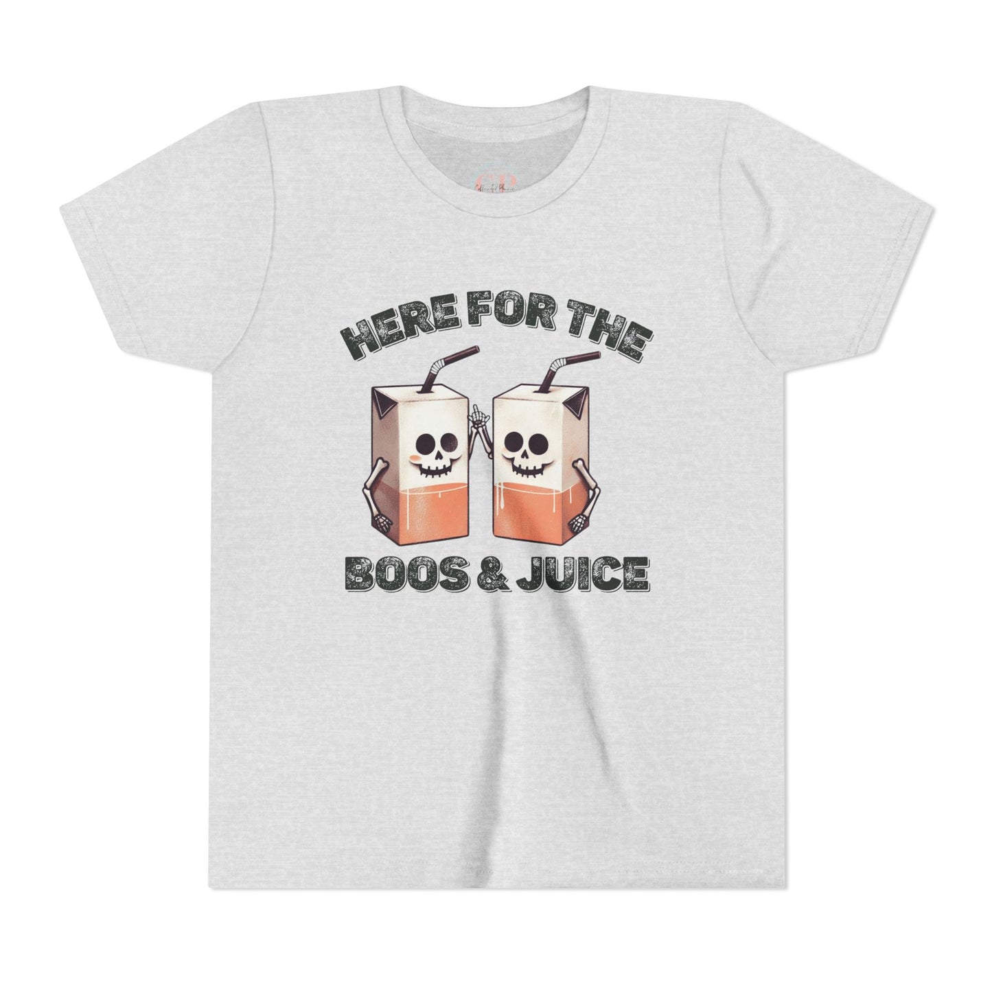 Kids Halloween T-Shirt - Here for the Boos & Juice *Unisex tshirt*