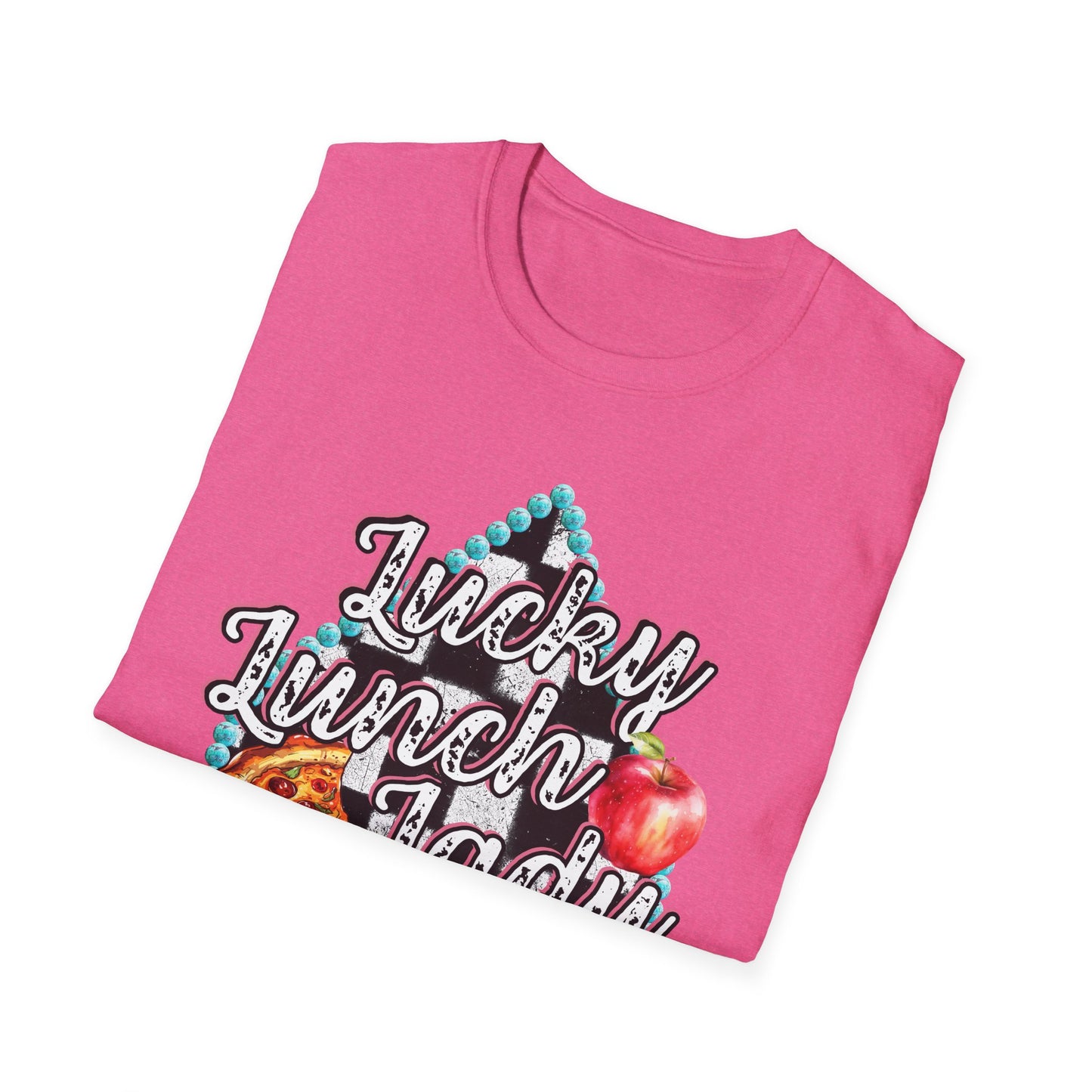 Lunch Lady Checkered Spades T-Shirt