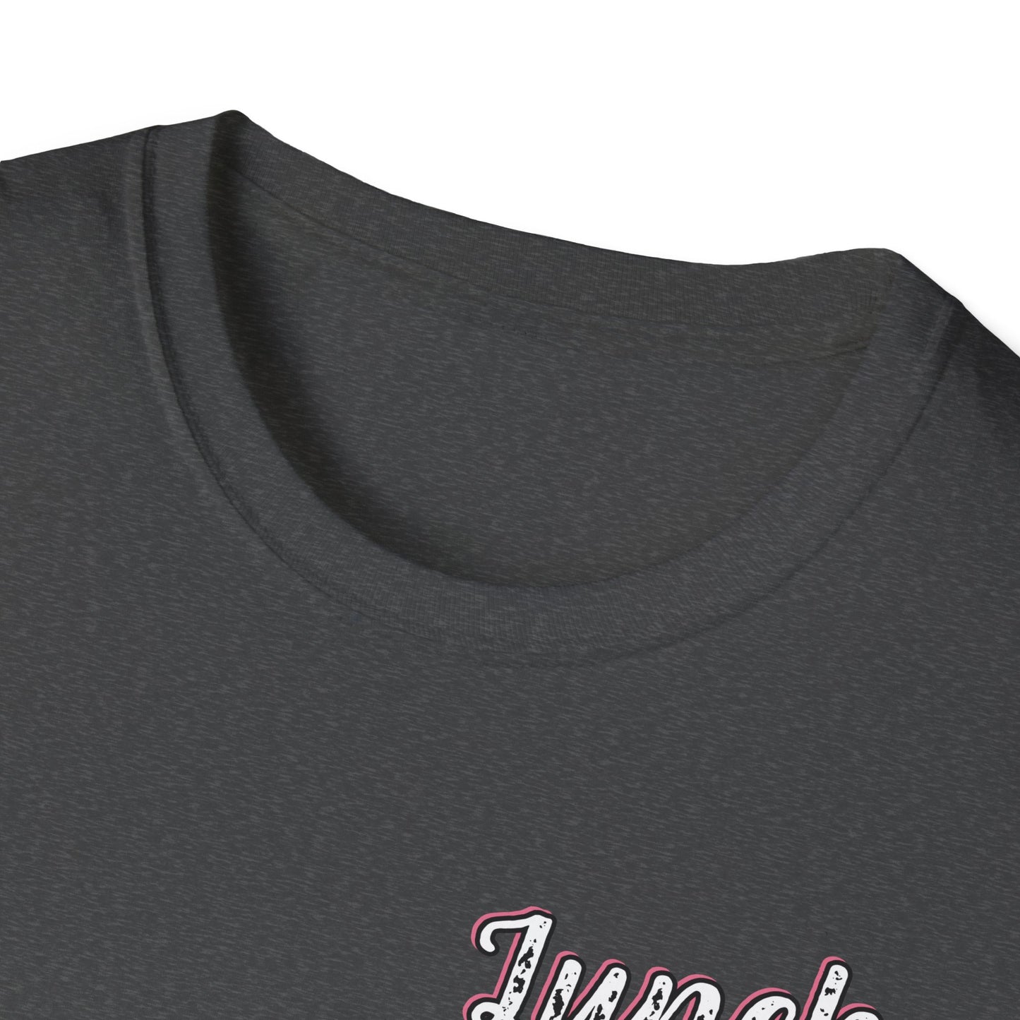Lunch Lady Checkered Spades T-Shirt * Front and Back Design