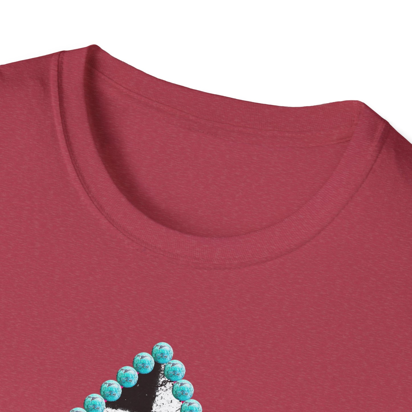 Social Worker Checkered Spades T-Shirt