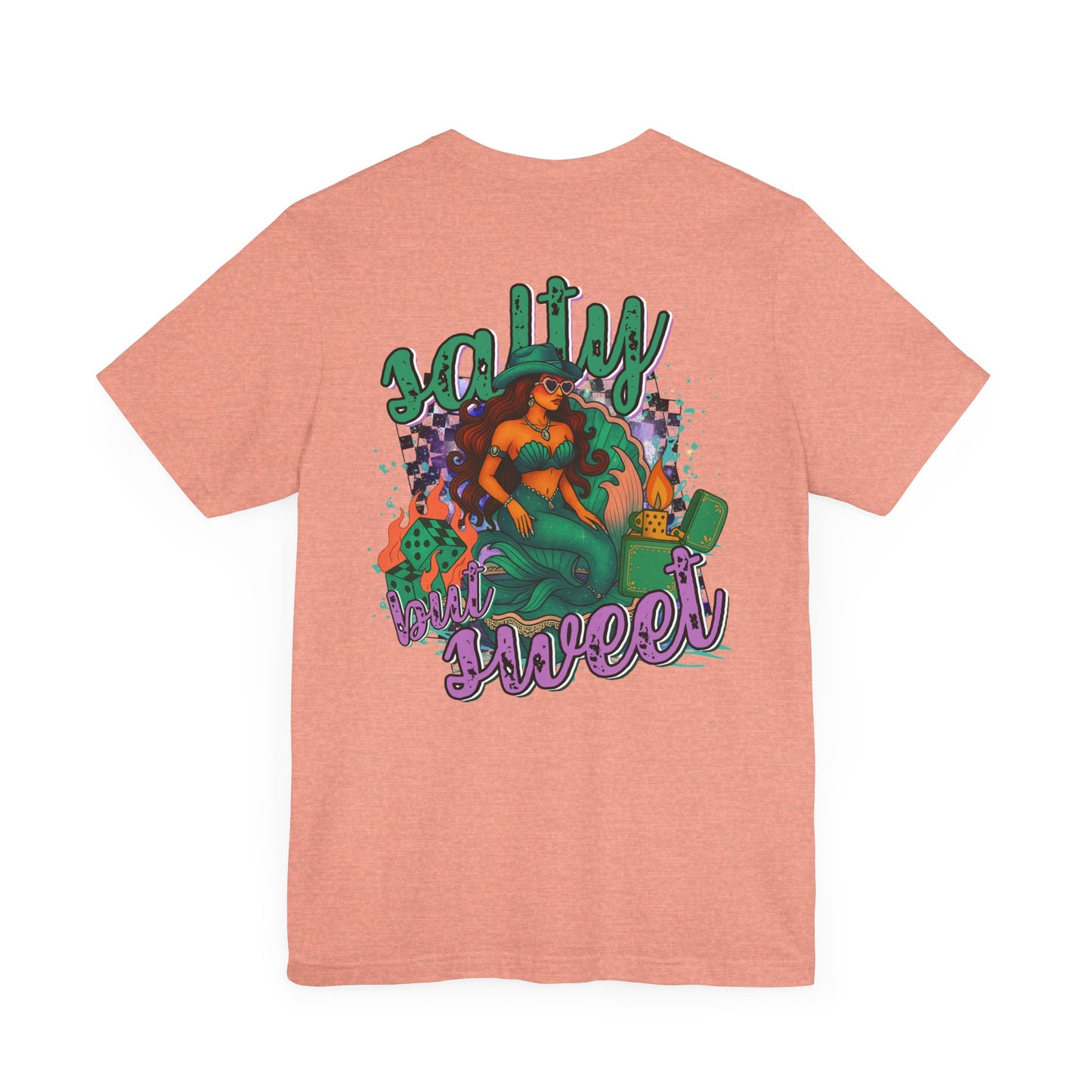Short Sleeve Tee - Western Mermaid Baddie Design