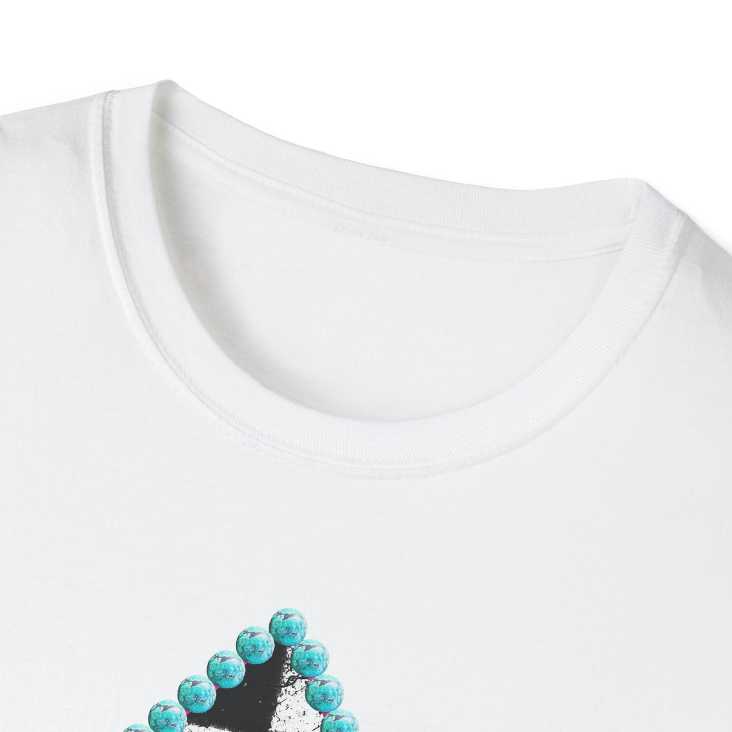 Social Worker Checkered Spades T-Shirt