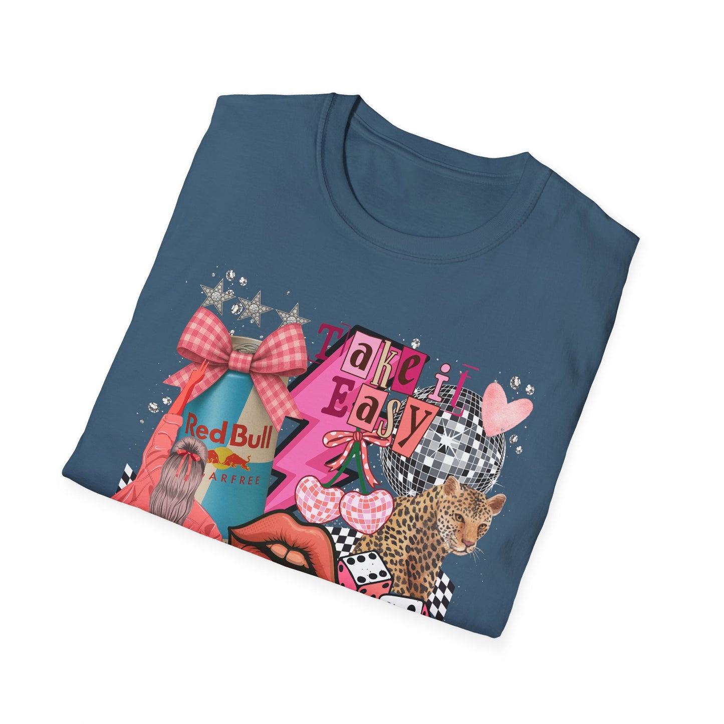 Sugar Free Red Bull Collage Unisex T-Shirt