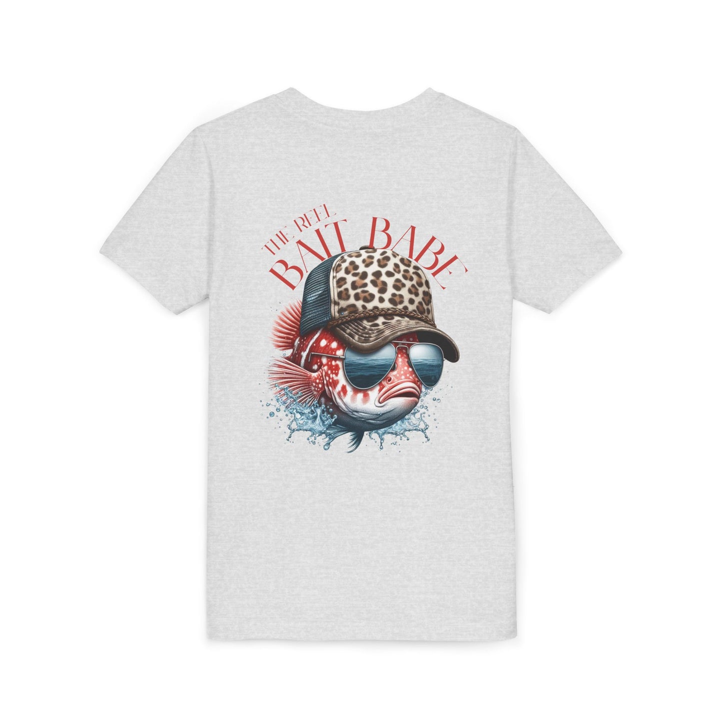 Kids Fishing Tee - CaffeinatedPlanner Family Exclusive Design: 'Bait Babe'