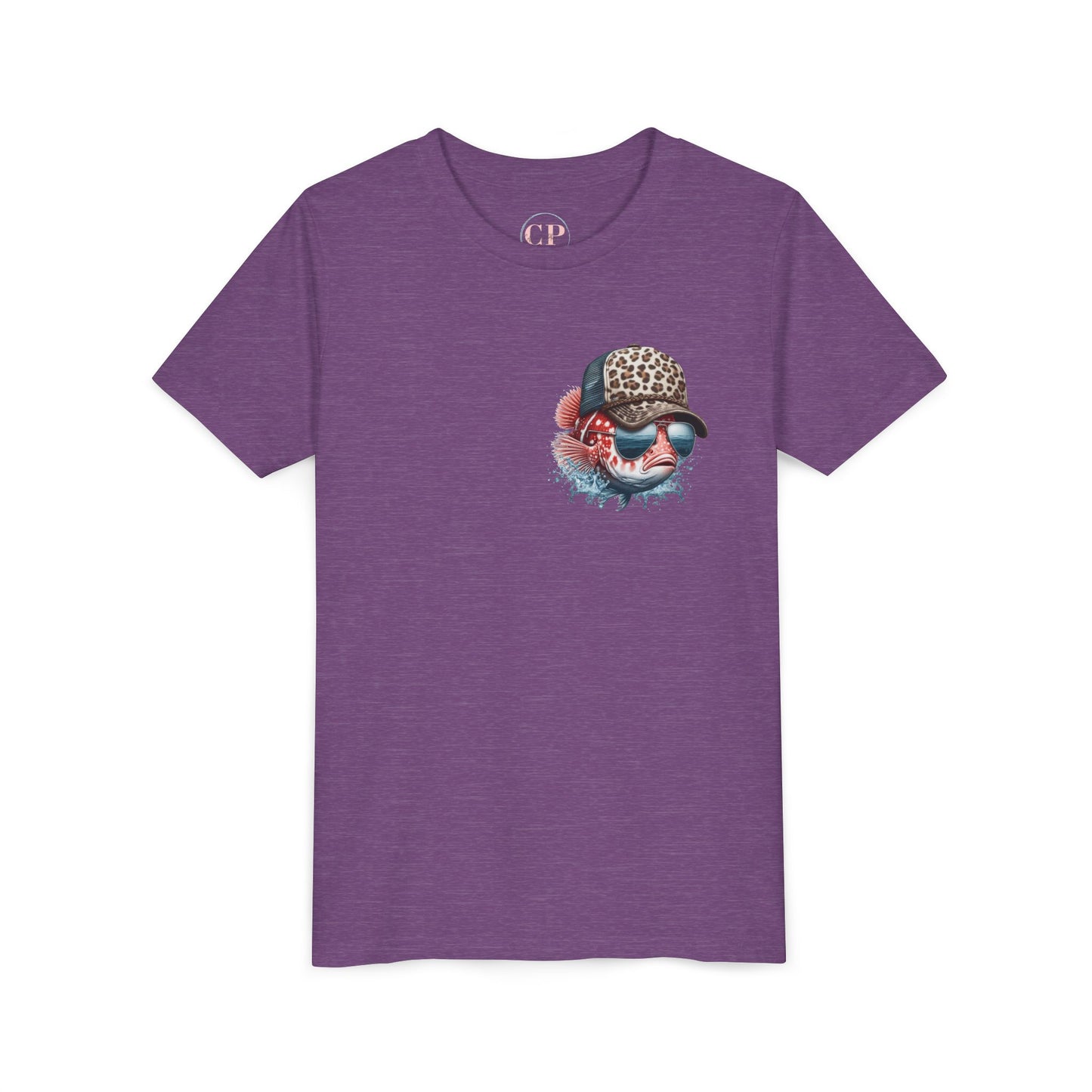 Kids Fishing Tee - CaffeinatedPlanner Family Exclusive Design: 'Bait Babe'