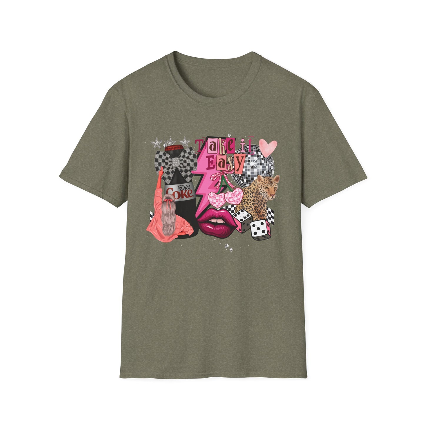 Diet Coke Collage // Soft Gildan Unisex Tee
