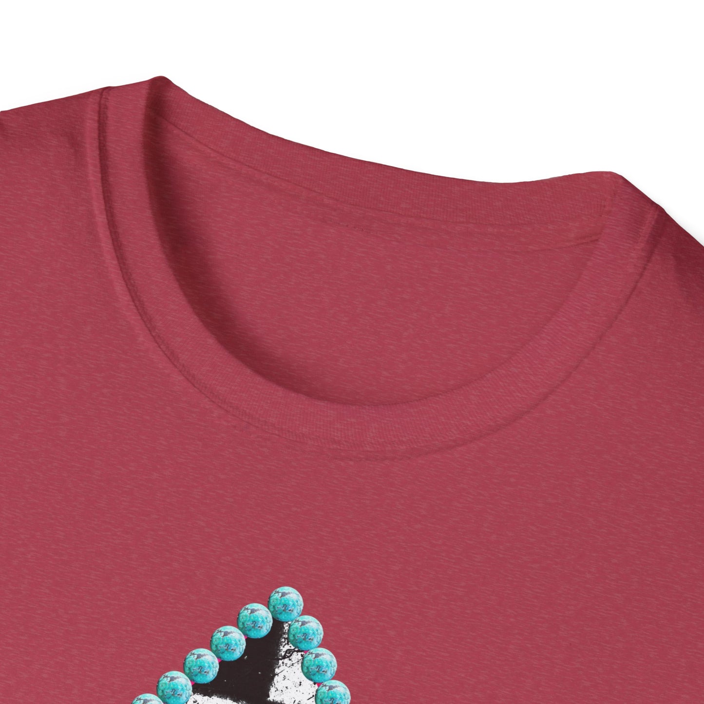 Teacher Checkered Spades T-Shirt