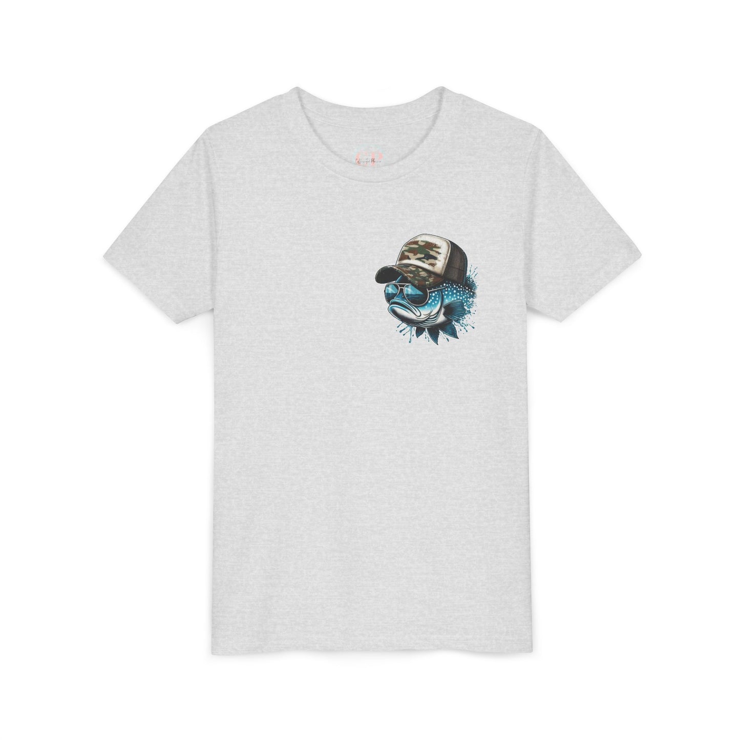 Kids Fishing Tee - CaffeinatedPlanner Family Exclusive Design: 'Bait Boss'