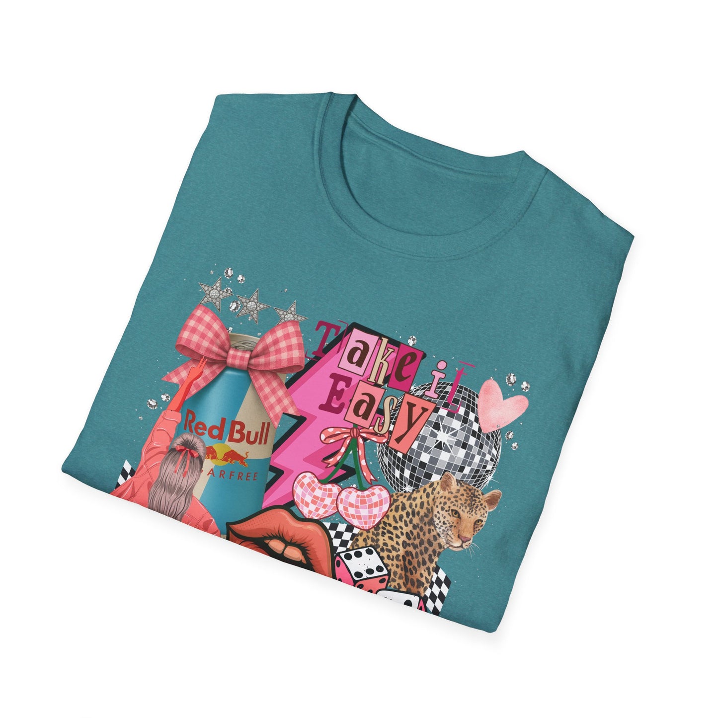 Sugar Free Red Bull Collage Unisex T-Shirt