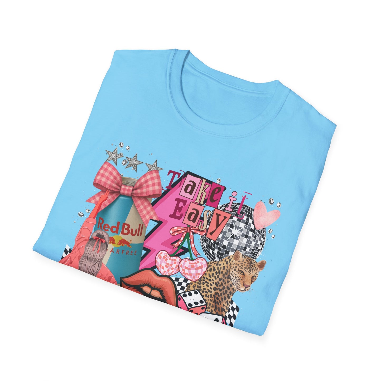 Sugar Free Red Bull Collage Unisex T-Shirt