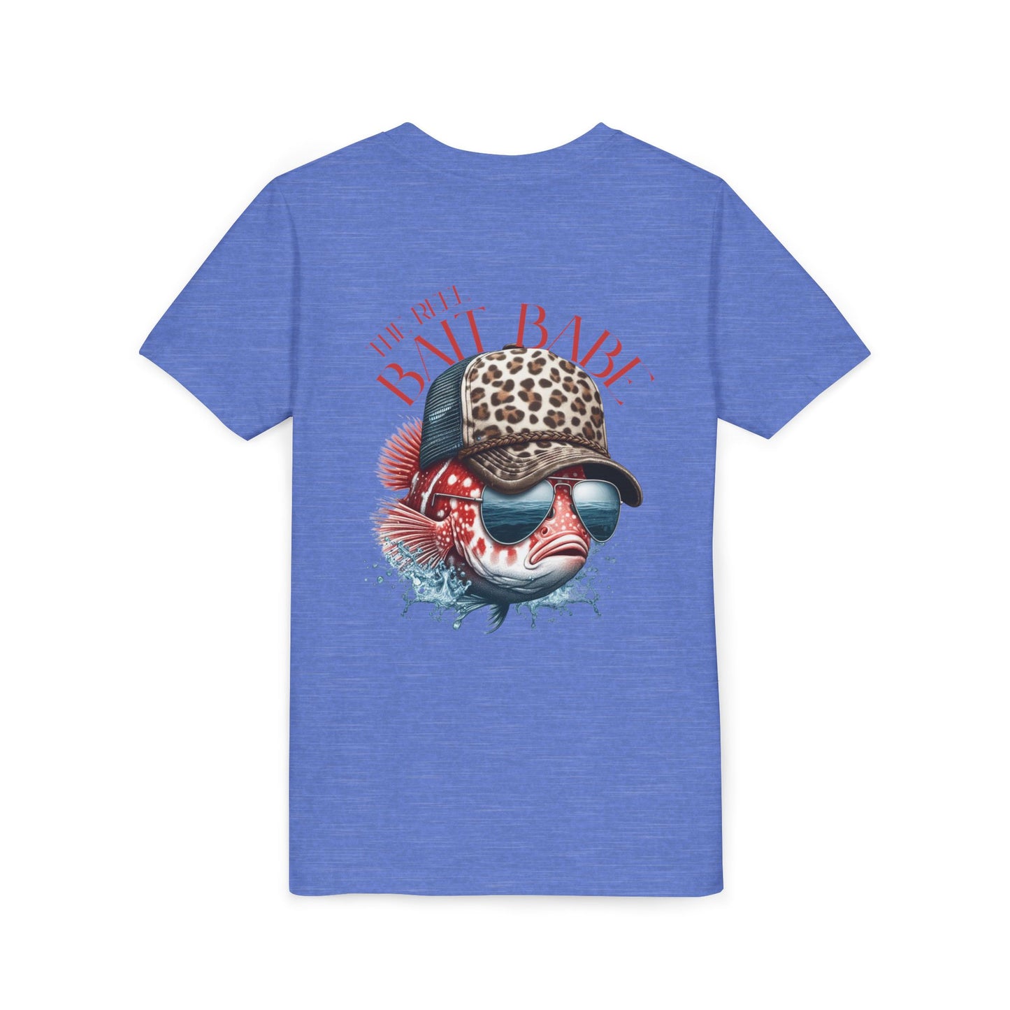 Kids Fishing Tee - CaffeinatedPlanner Family Exclusive Design: 'Bait Babe'