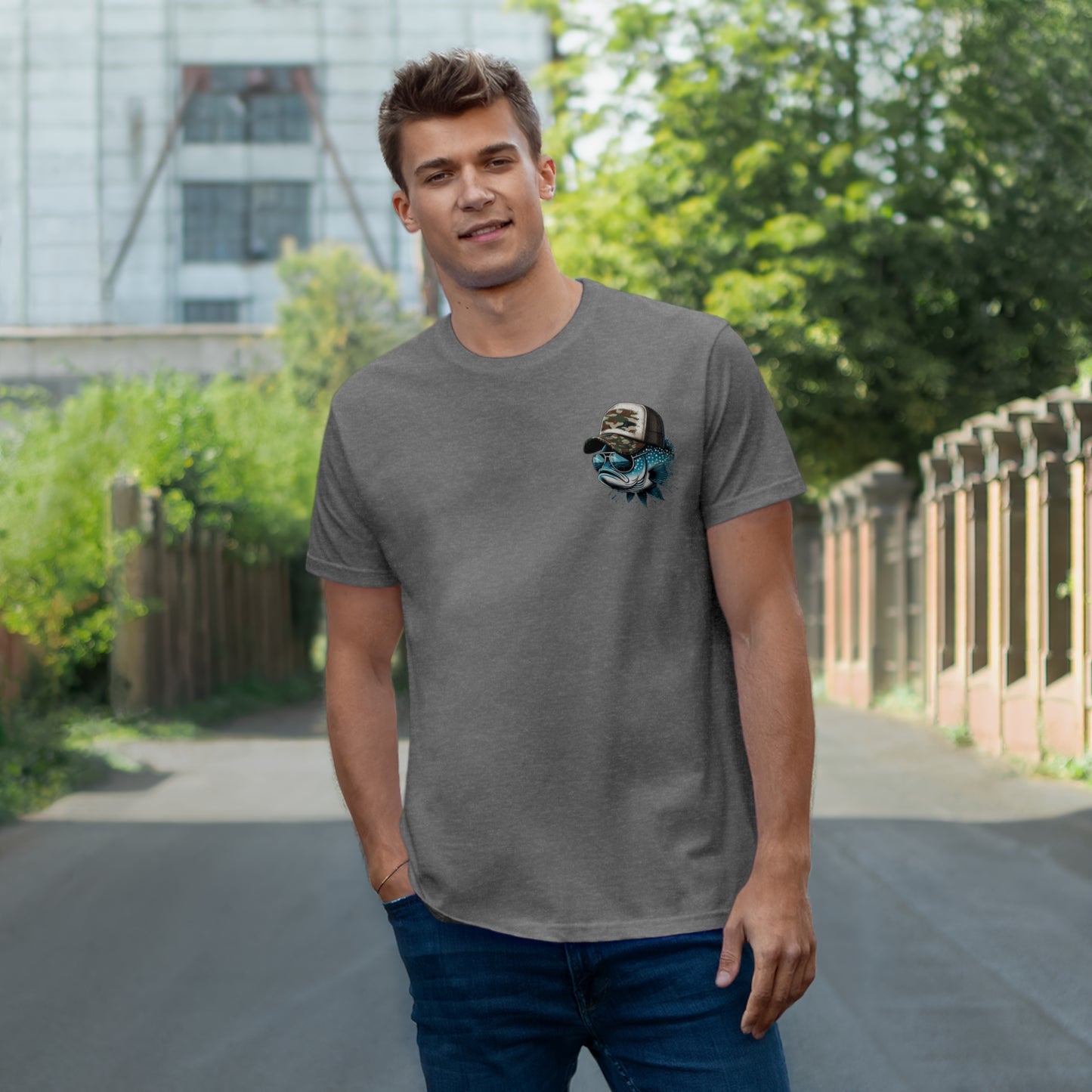 Fishing Enthusiast T-Shirt, Bait Boss Graphic Tee, Outdoor Apparel, Fishing Gift, Summer Outfit, Angler's Favorite