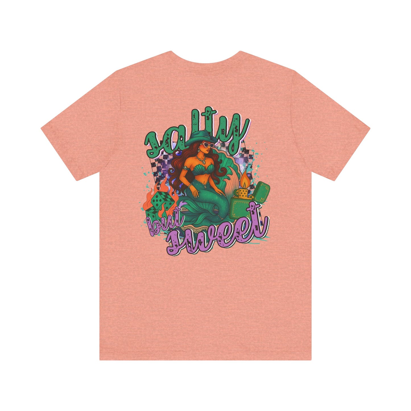 Short Sleeve Tee - Western Mermaid Baddie Design