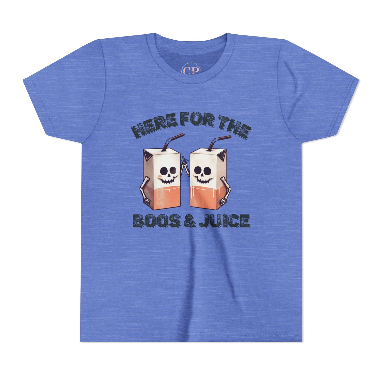 Kids Halloween T-Shirt - Here for the Boos & Juice *Unisex tshirt*