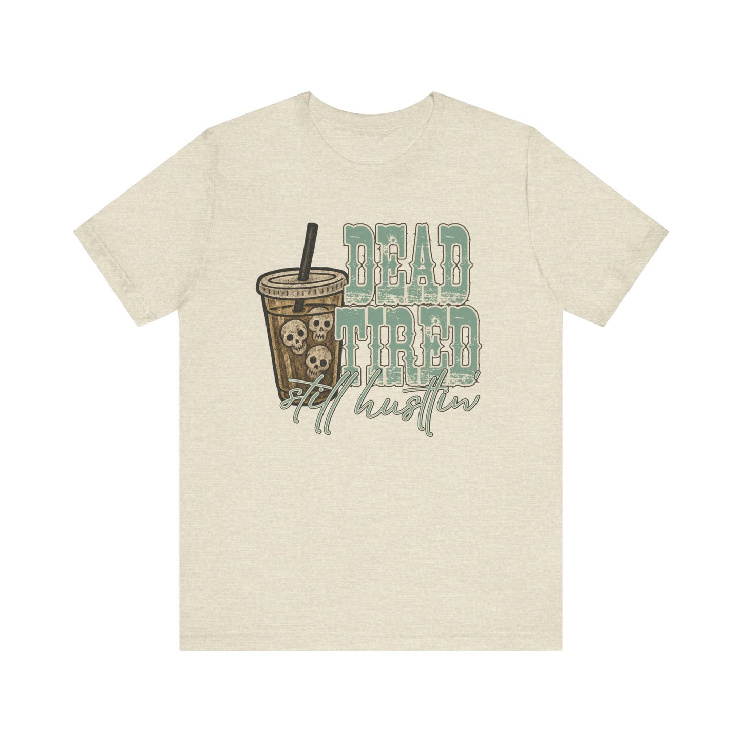 Skeleton Head Iced Coffee Unisex Tee