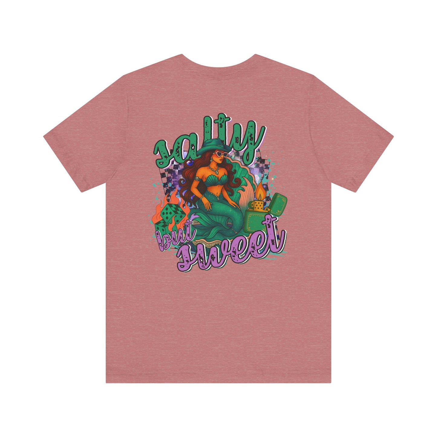 Short Sleeve Tee - Western Mermaid Baddie Design