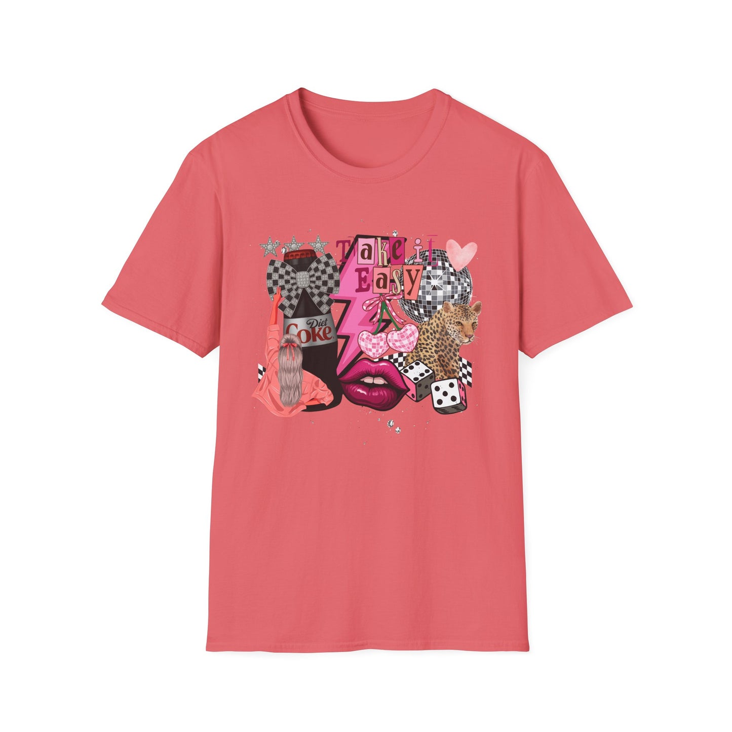 Diet Coke Collage // Soft Gildan Unisex Tee