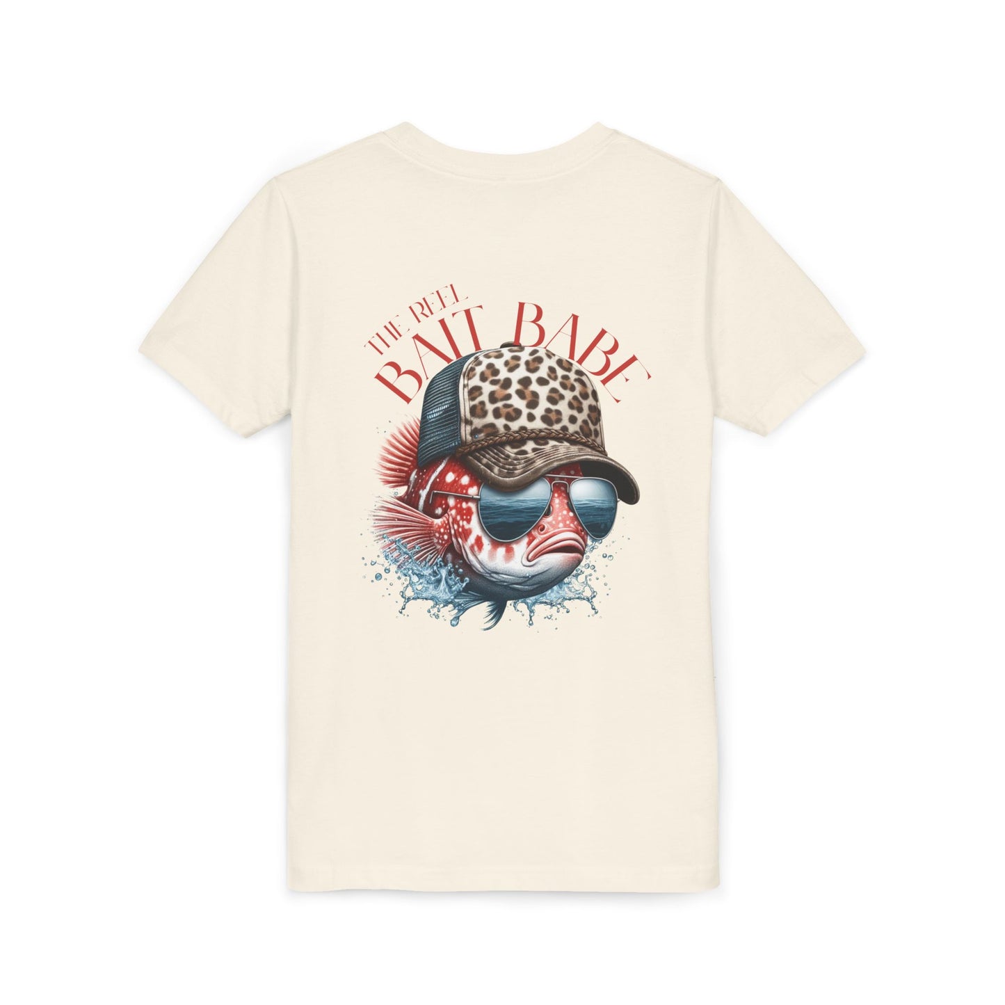 Kids Fishing Tee - CaffeinatedPlanner Family Exclusive Design: 'Bait Babe'