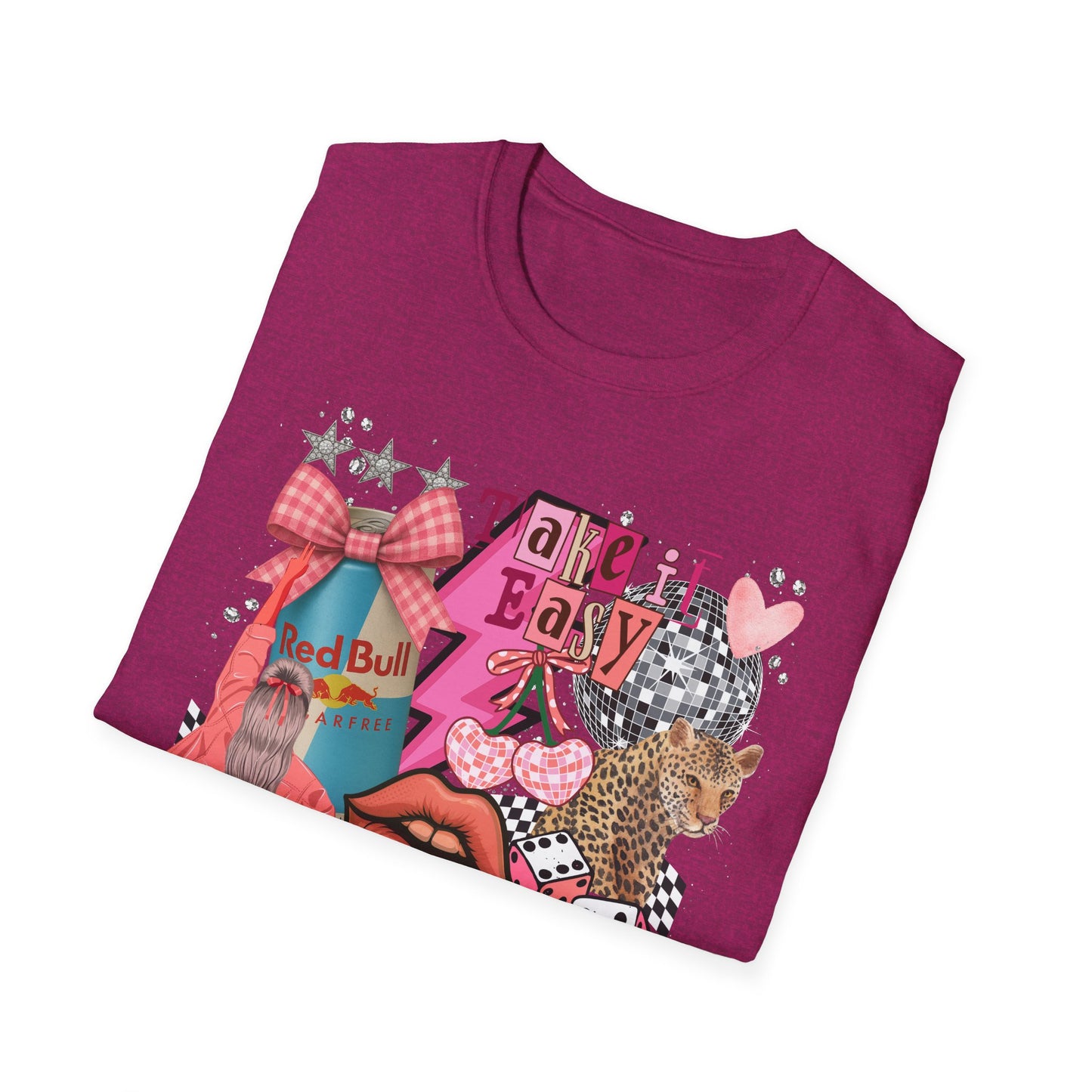 Sugar Free Red Bull Collage Unisex T-Shirt