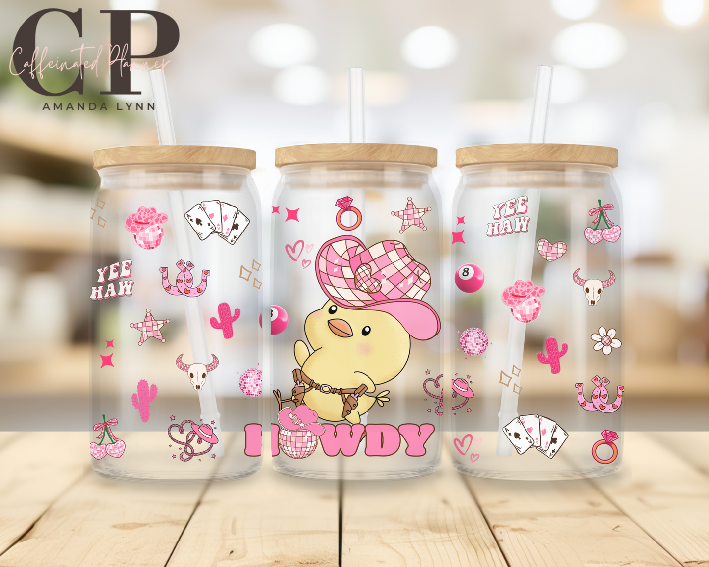 Cute Western Chick // Pink & Glitter Western // Howdy