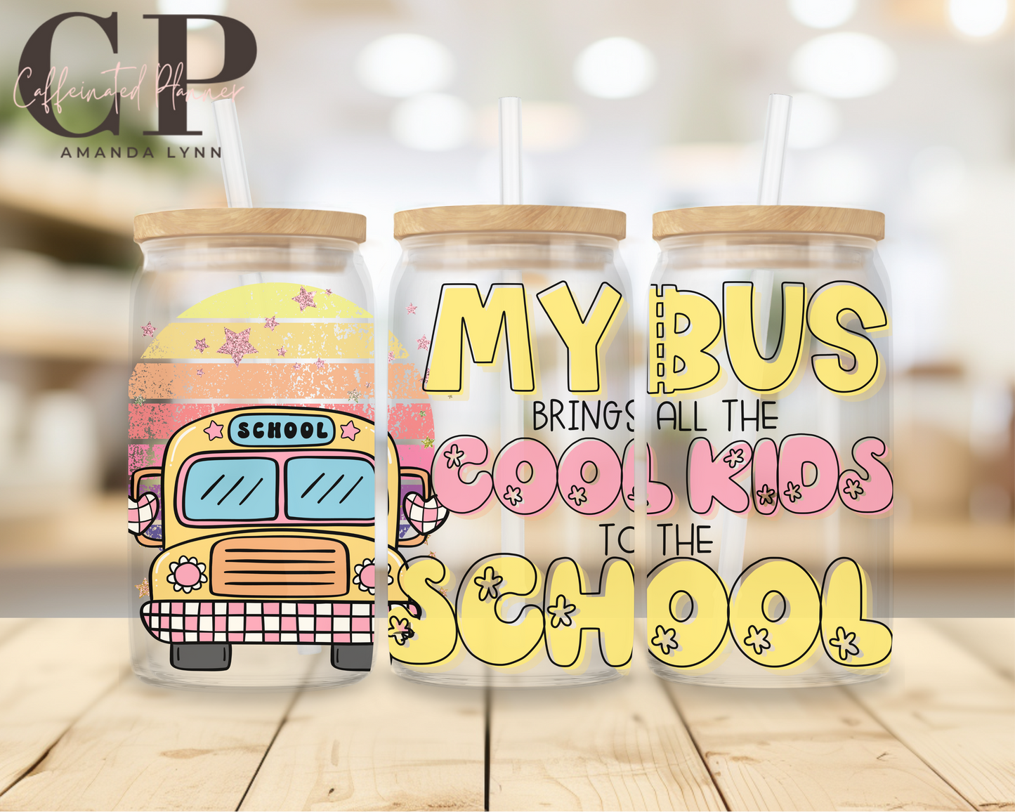 My bus brings all the kids to the school // Digital Download Only