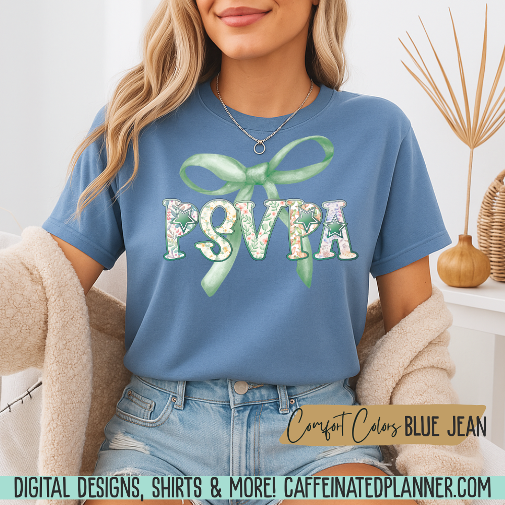 CUSTOM School TShirt, Bow // ADULT
