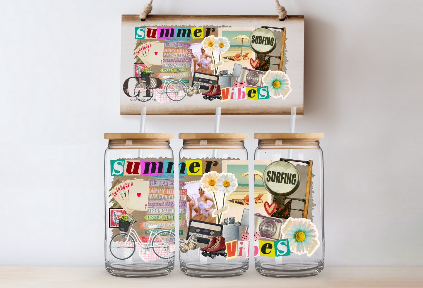 Vintage Summer Collage