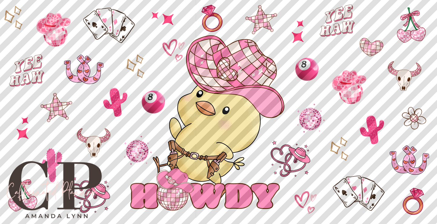 Cute Western Chick // Pink & Glitter Western // Howdy