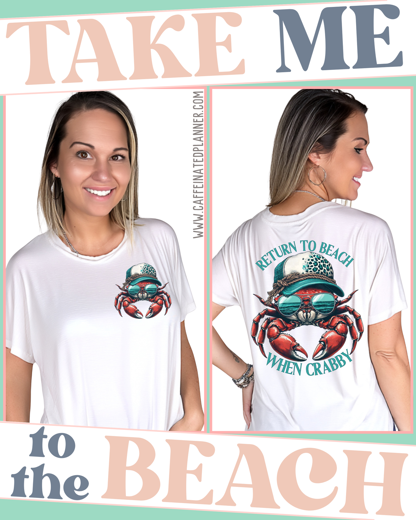 Return To Beach When Crabby // Digital Download Only